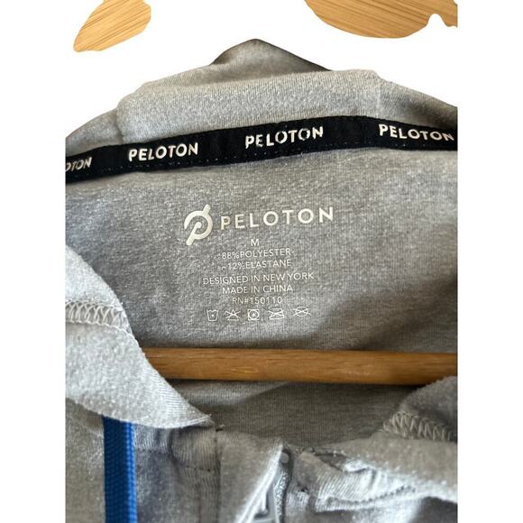Peloton Light weight Full Zip Hoodie size Med - Picture 5 of 5